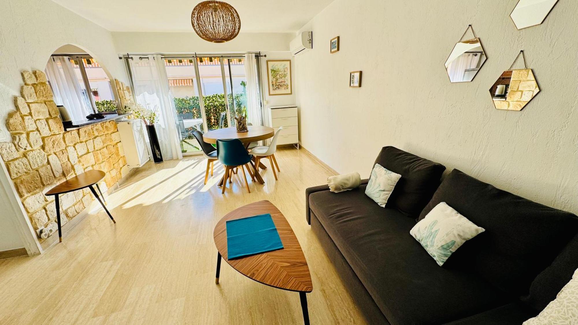 T2 Appartement Golfe Juan 47M2 Plages Et Port Vallauris Kültér fotó